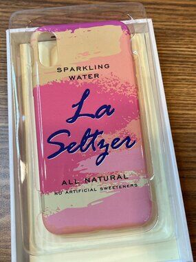 iPhone X/XS Case – “La Seltzer” Sparkling Water Design